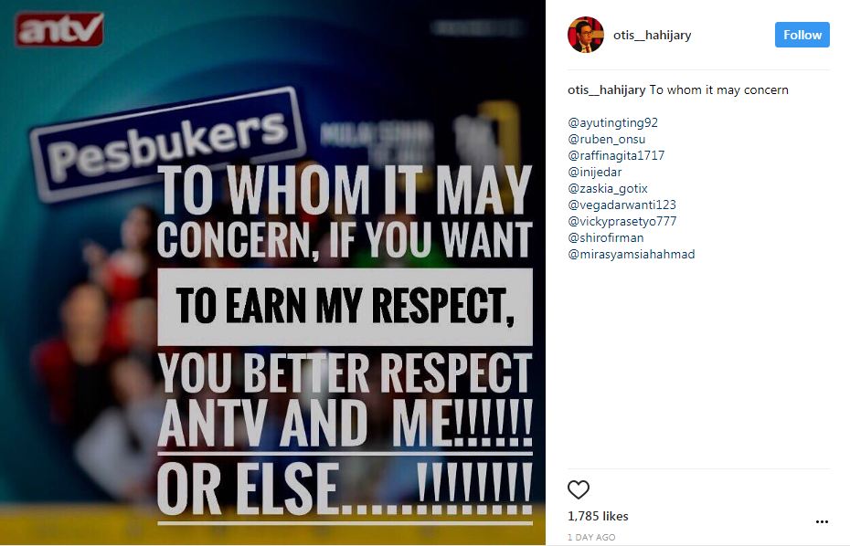 Ingin bintang Pesbukers profesional, ANTV siap pecat yang tak disiplin