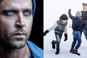 10 Foto buktikan aktor India Hrithik Roshan juga ayah jempolan