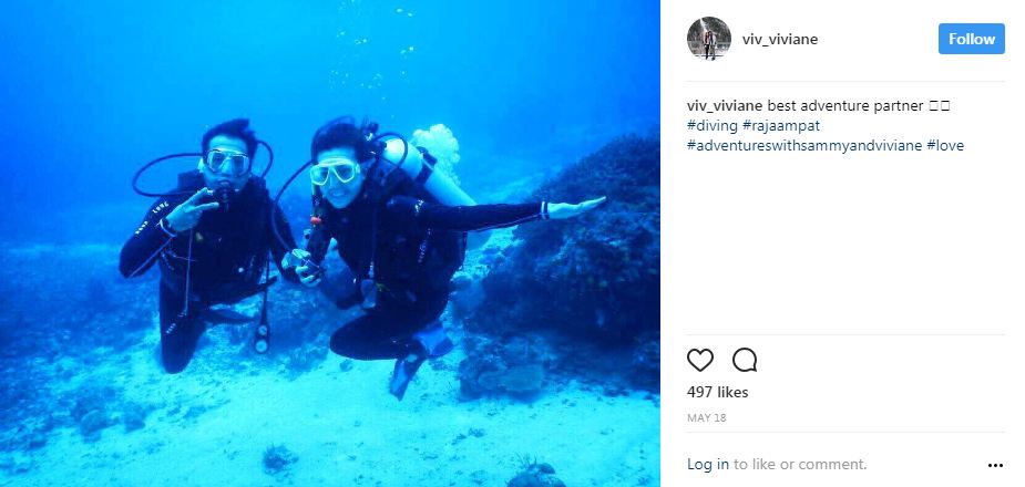 10 Foto bukti Sammy Simorangkir & Viviane ternyata hobi traveling