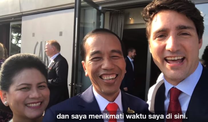 4 Vlog Jokowi dengan pemimpin dunia, terbaru bersama PM ganteng