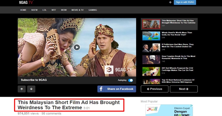 Situs terkenal ini sebut iklan Indoeskrim dari Malaysia, sengaja nih?