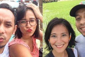 10 Gaya keluarga Pongki Barata & Sophie Navita, masih romantis ala ABG