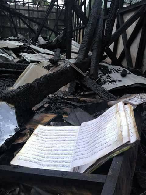 Madrasah di Kalsel dilalap api, koleksi Alquran-nya tak hangus