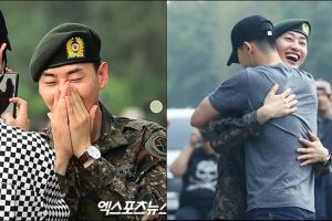 10 Foto Eunhyuk 'Super Junior' saat selesai wajib militer, penuh haru