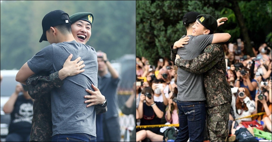 10 Foto Eunhyuk 'Super Junior' saat selesai wajib militer, penuh haru