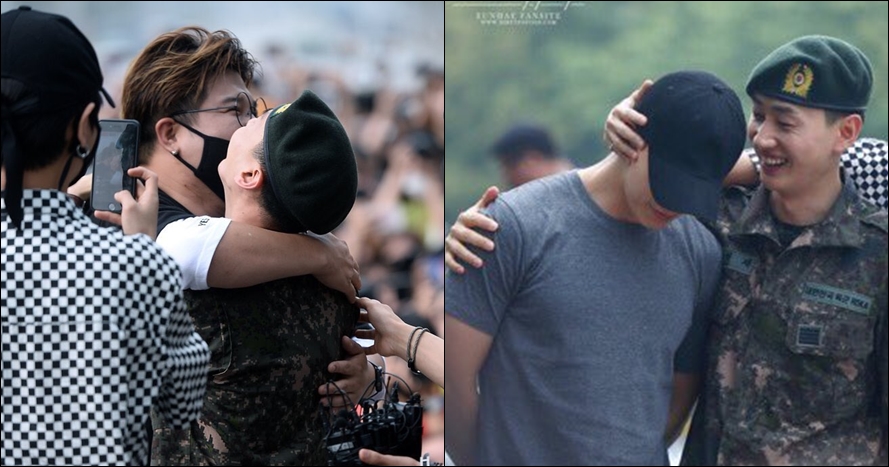 10 Foto Eunhyuk 'Super Junior' saat selesai wajib militer, penuh haru