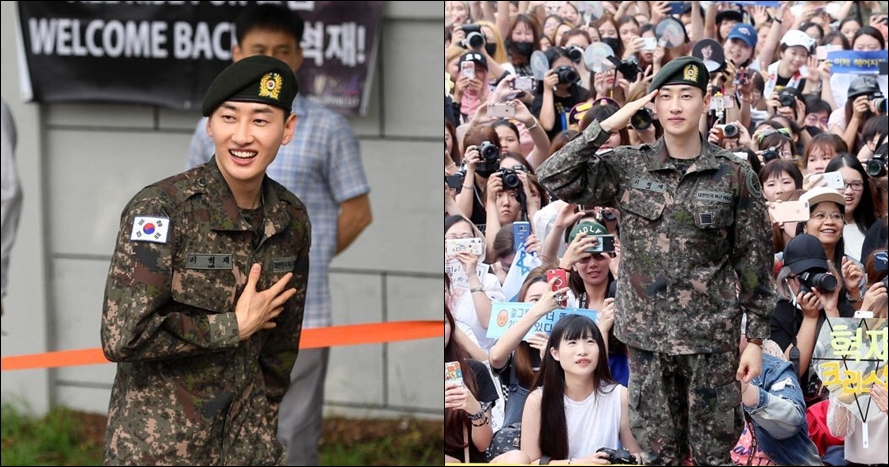 10 Foto Eunhyuk 'Super Junior' saat selesai wajib militer, penuh haru