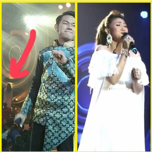 Bikin heboh penampakan menyeramkan di acara dangdut, netizen ketakutan