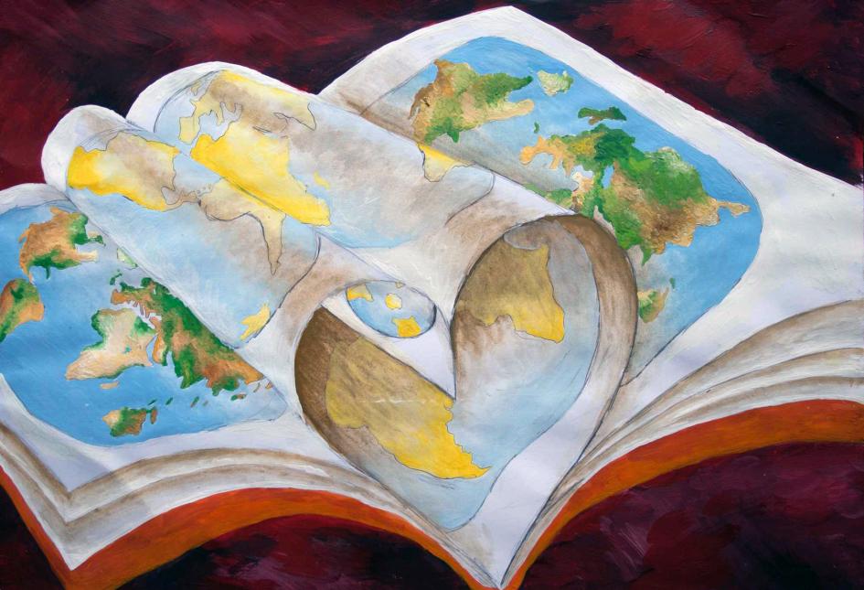 Peta karya 12 anak ini, bikin kita tahu cara mereka memandang dunia