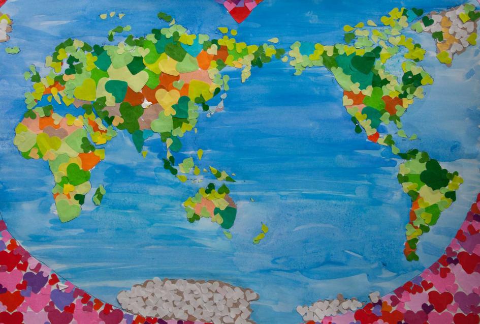 Peta karya 12 anak ini, bikin kita tahu cara mereka memandang dunia