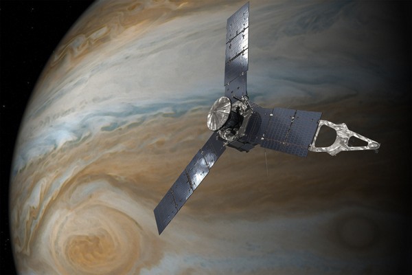 NASA berhasil rekam badai raksasa di Jupiter