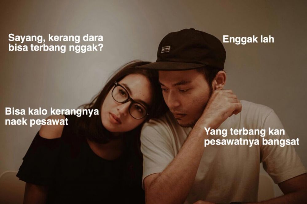 10 Editan foto dua selebtwit dengan percakapan ini lucunya pol