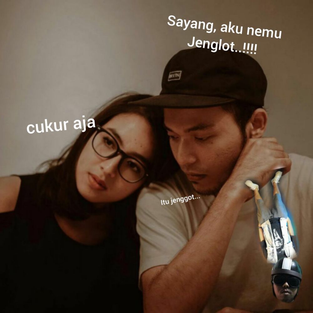 10 Editan foto dua selebtwit dengan percakapan ini lucunya pol