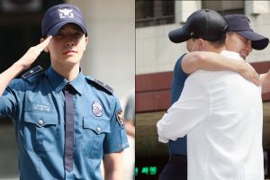 10 Potret Donghae Super Junior saat keluar wamil, dijemput Eunhyuk lho