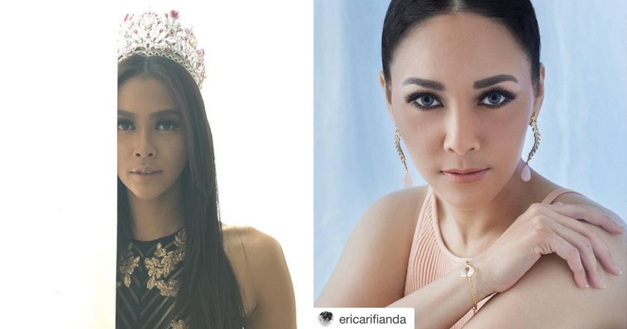 6 Foto bukti Bunga Jelitha 'Puteri Indonesia' mirip Maia Estianty