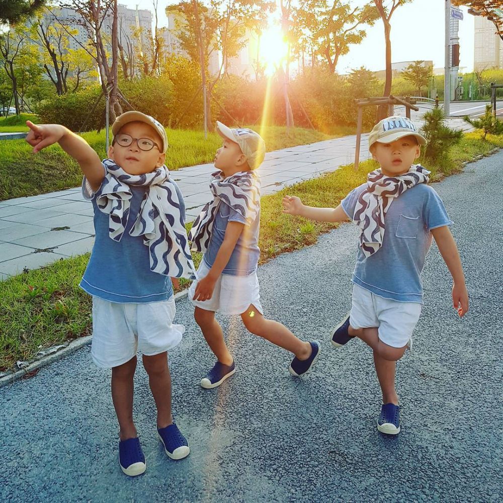 12 Foto terbaru Song Triplets yang sekarang makin gede, bikin gemes