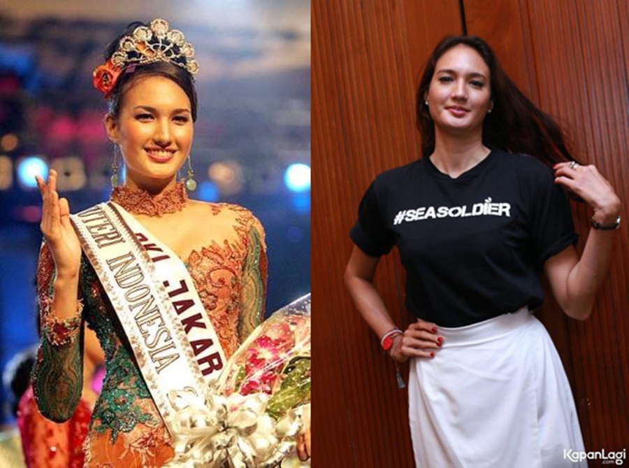13 Artis cantik ini ternyata pemegang mahkota juara Puteri Indonesia