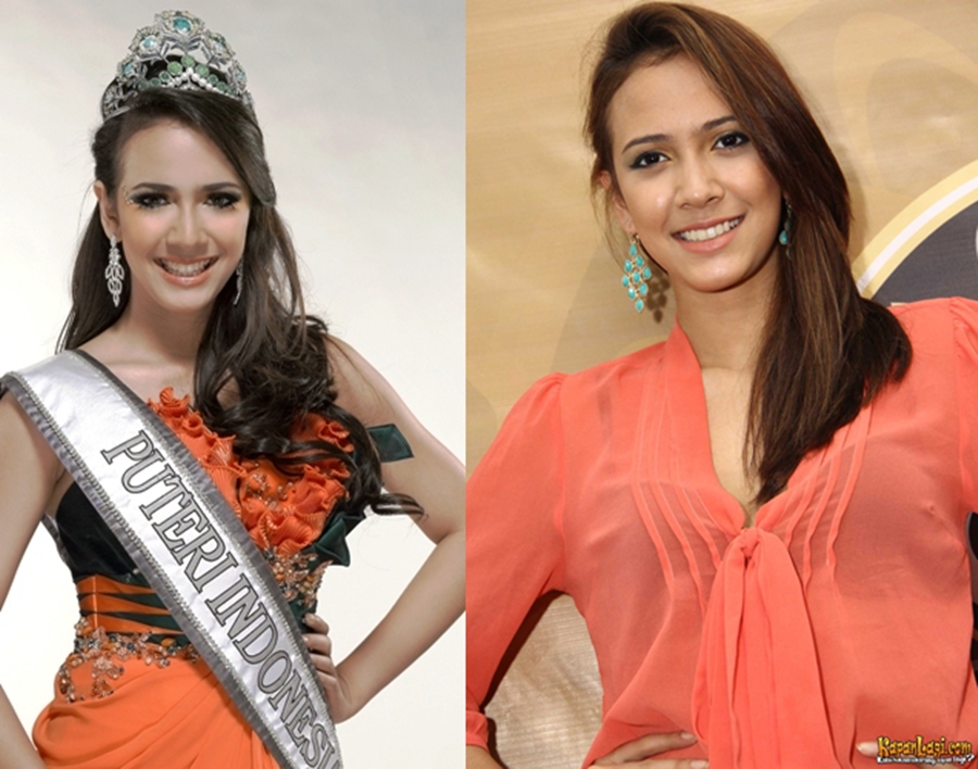 13 Artis cantik ini ternyata pemegang mahkota juara Puteri Indonesia