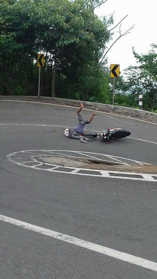 Ini fakta di balik foto 'kecelakaan tragis' yang viral ini