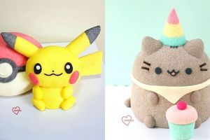 Bukan boneka, 10 karakter kartun ini kue sifon yang bisa dimakan