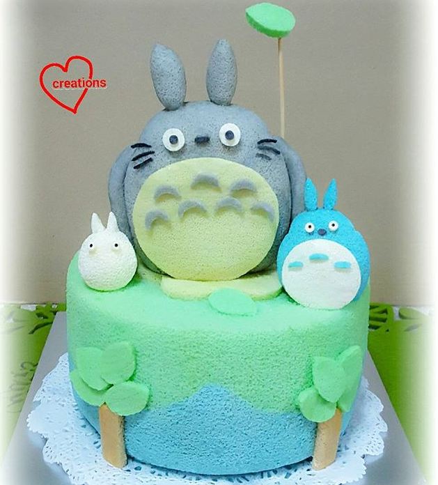 Bukan boneka, 10 karakter kartun ini kue sifon yang bisa dimakan