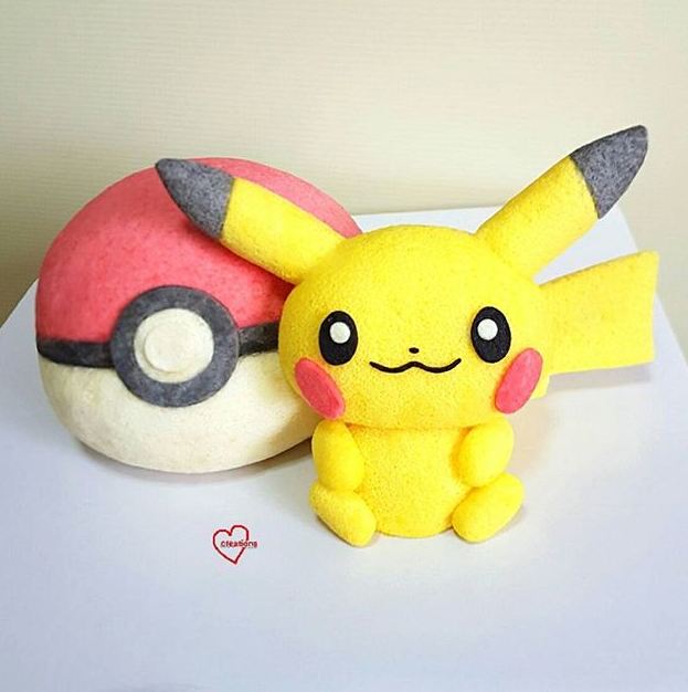 Bukan boneka, 10 karakter kartun ini kue sifon yang bisa dimakan