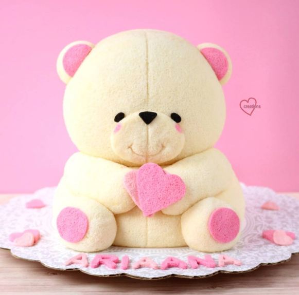 Bukan boneka, 10 karakter kartun ini kue sifon yang bisa dimakan