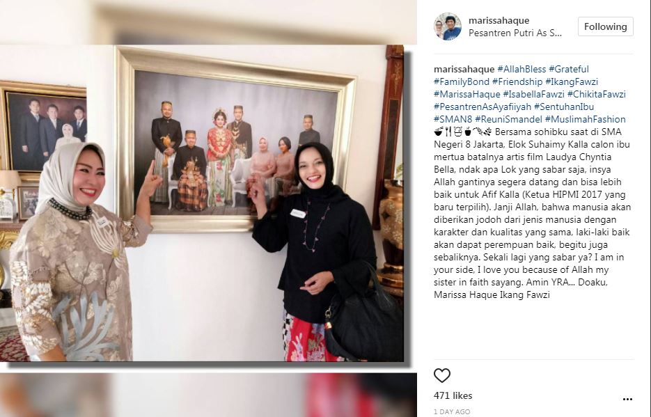 Bella gagal nikah dengan Afie Kalla, Marissa Haque beri tanggapan