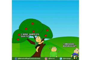 Cerita nyuri buah di kebun tetangga ini pasti pernah kamu alami