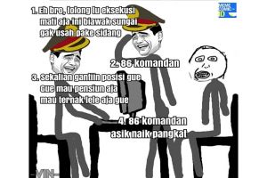 Komik kisah polisi frustasi interogasi pembunuh ini lucu banget