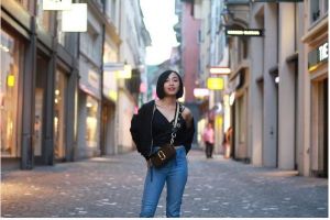 10 Street style Rinni Idol saat liburan ke Eropa ini kece abis