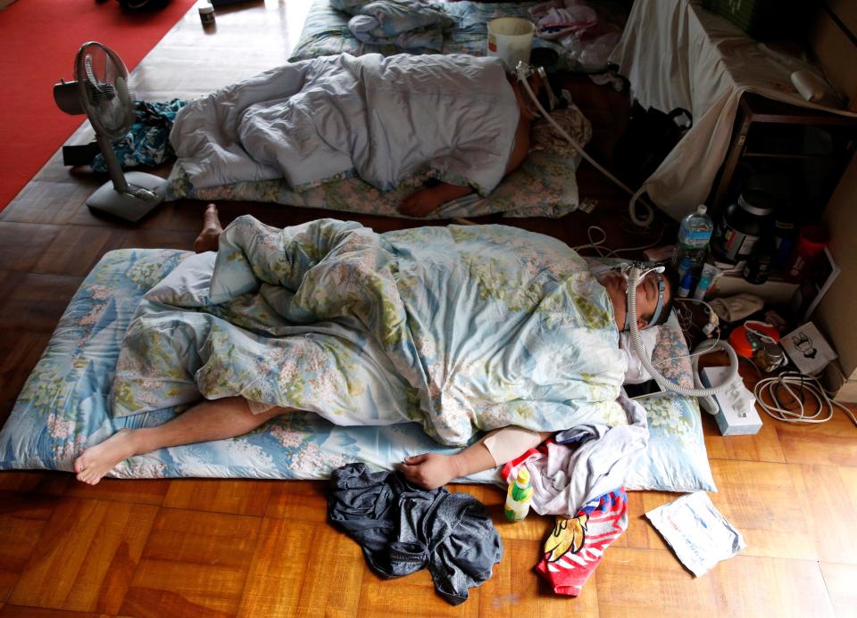 10 Potret gaya hidup pesumo Jepang, tidur harus pakai masker oksigen