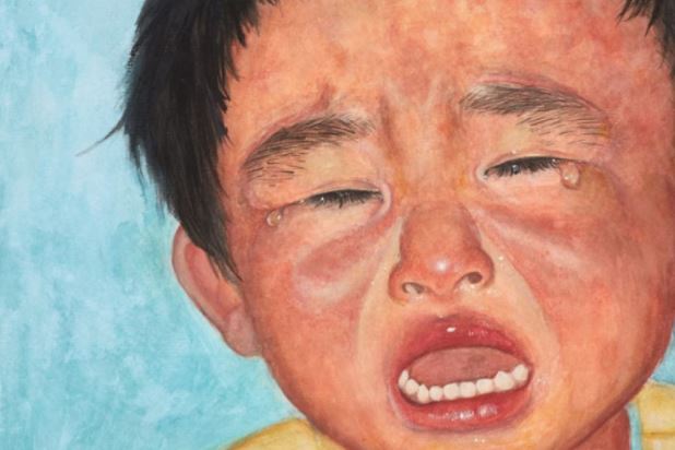 10 Lukisan ekspresi wajah ini susah dipercaya dibikin anak-anak