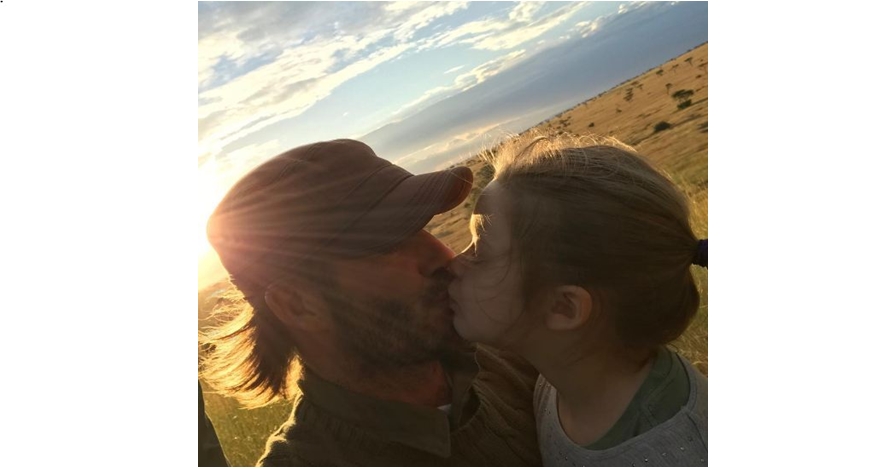 10 Potret kedekatan David Beckham dengan putri kecilnya, bikin meleleh