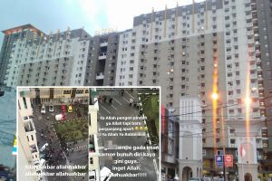 Dua wanita loncat dari lantai 5 apartemen di Bandung tewas seketika