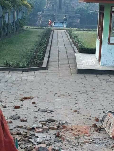 Pria ini tabrak Candi Kidal dengan mobilnya, mengaku berhalusinasi