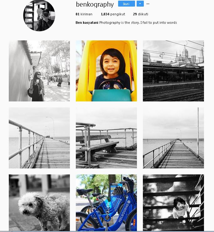 Suka fotografi, 5 seleb ini bikin akun IG sendiri untuk jepretannya