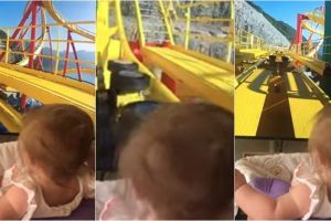 Sekilas bayi ini main roller coaster, tapi faktanya bikin terkesima