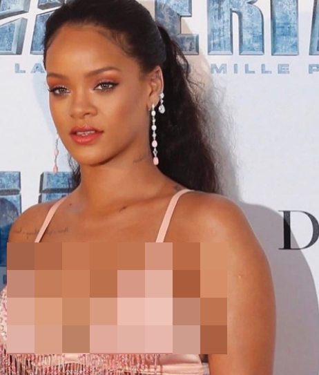 Perbandingan bentuk tubuh Rihanna dulu vs kini, dibilang gemukan