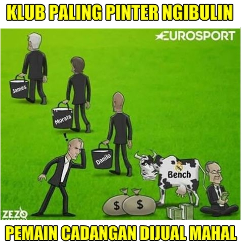 8 Meme sindir klub sepak bola yang boros belanja pemain