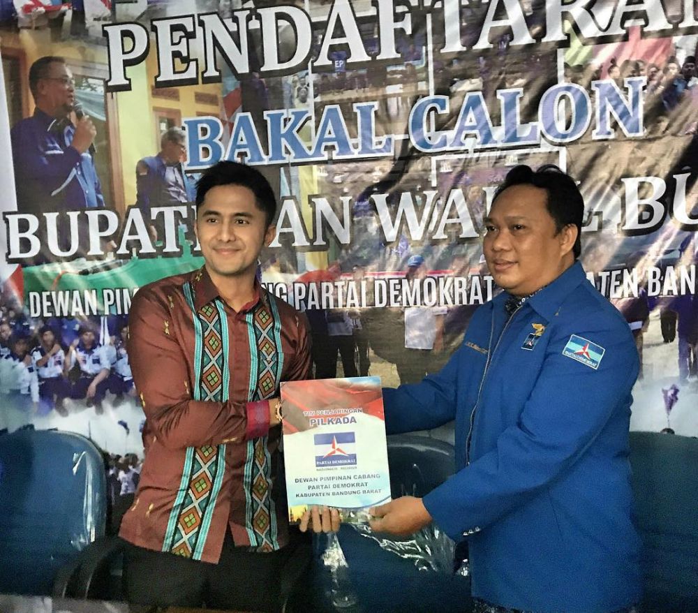 Terjun ke dunia politik, 5 artis ini daftarkan diri jadi kepala daerah