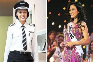Kecantikannya bikin heboh, pilot ini ternyata kontestan Miss Universe