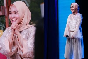 10 Potret Fatin Shidqia yang kini ganti gaya berhijab, makin stylist