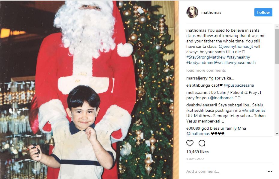 7 Curhat haru Ina dan Jeremy Thomas usai anaknya Matt jadi tersangka