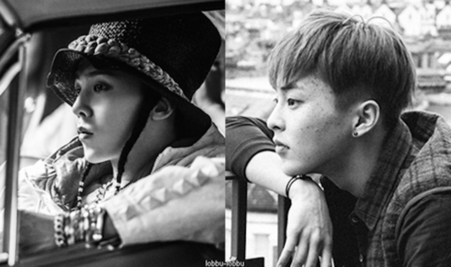 10 Foto bukti G-Dragon Bigbang dan Xiumin EXO cocok jadi abang-adik