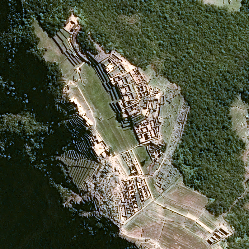 Begini penampakan 10 landmark dunia saat dipotret menggunakan satelit