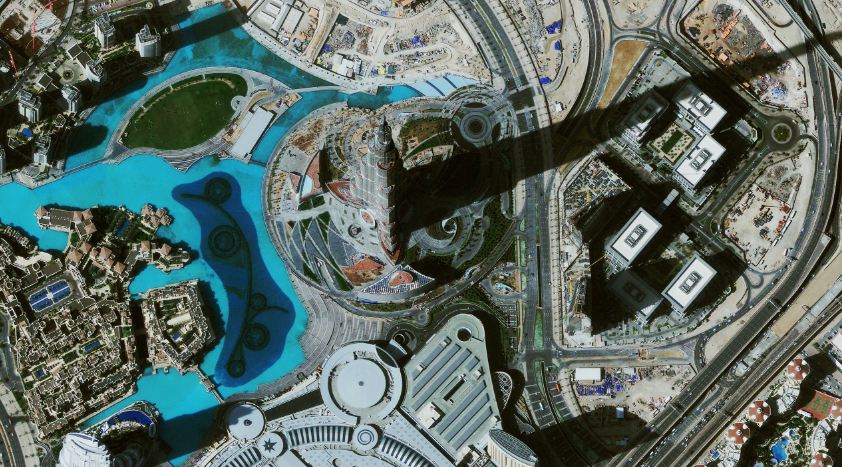 Begini penampakan 10 landmark dunia saat dipotret menggunakan satelit