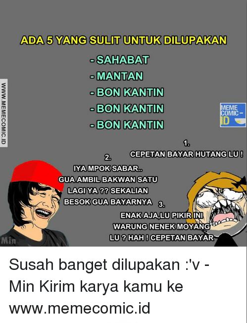 10 Meme 'kantin sekolah' ini bikin kamu kangen masa-masa SMA