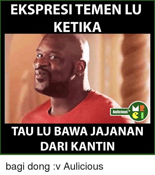 10 Meme 'kantin sekolah' ini bikin kamu kangen masa-masa SMA