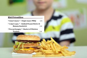 Restoran ini unik, bikin nama menu makanan dari celotehan anak-anak
